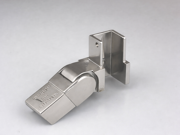 90 Degree Vertical Adjustable for Downstairs Application - Right hand - Satin Stainless Steel